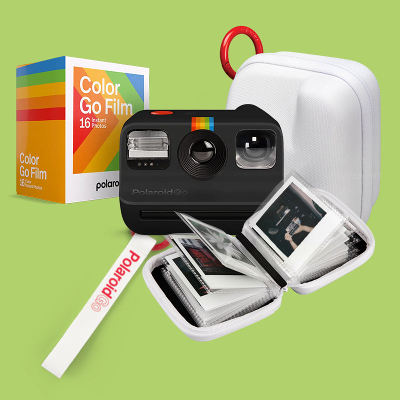 Polaroid Go Instant Camera (Black) - Ultimate Set - 8storeytree