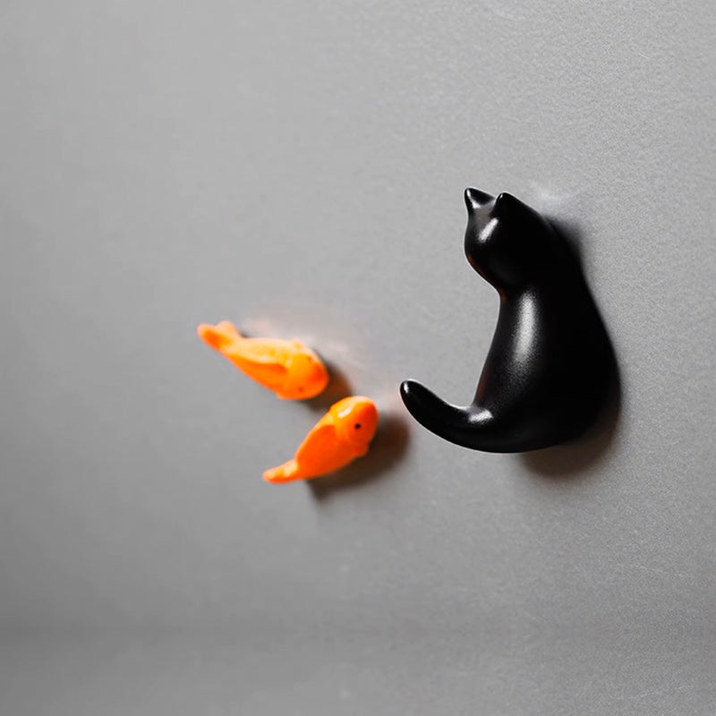 Magnetic Cat Hooks (Set of 5)