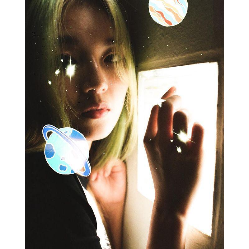 A girl has film - Let's go to Space 35mm Film - 8storeytree