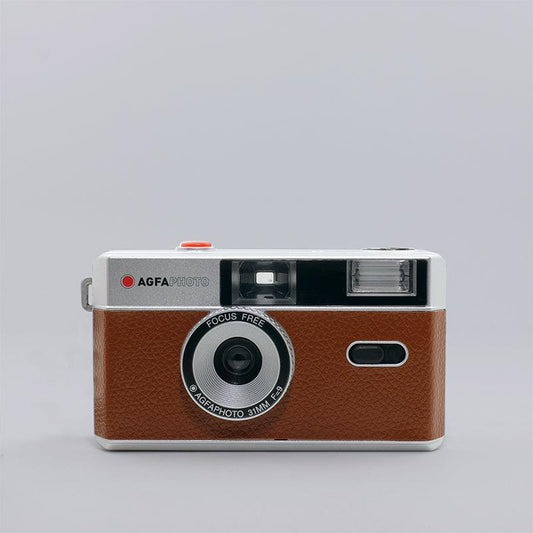 AgfaPhoto Analogue 35mm Film Camera (Brown) - 8storeytree