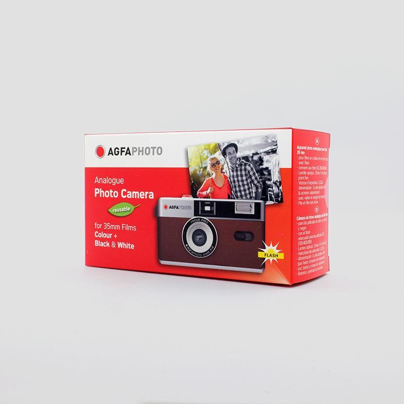 AgfaPhoto Analogue 35mm Film Camera (Brown) - 8storeytree