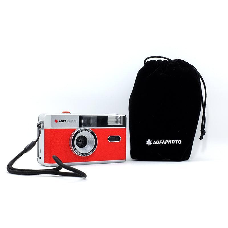 AgfaPhoto Analogue 35mm Film Camera (Red) - 8storeytree