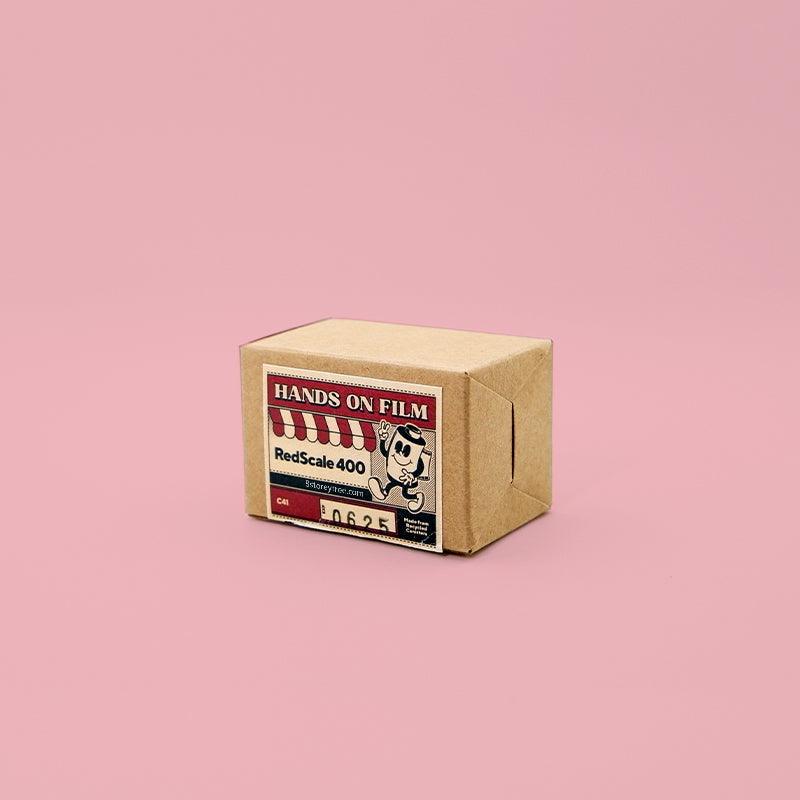 Hands on Film - Redscale 400 35mm Film - 8storeytree