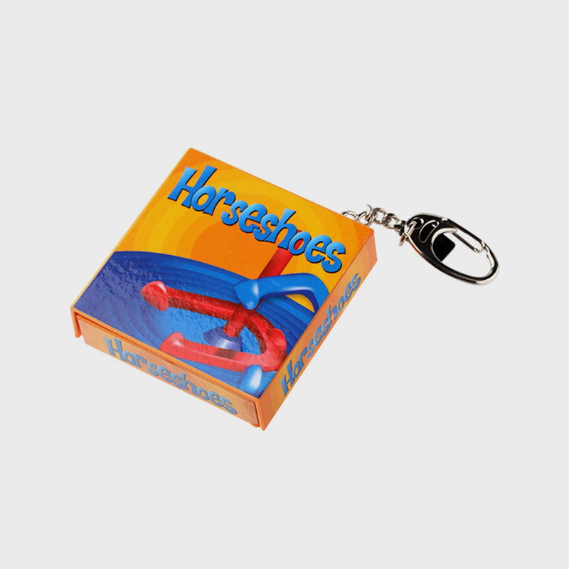 Horseshoes Game Keychain