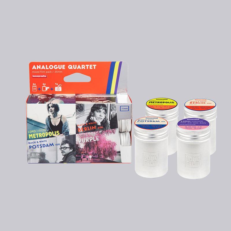 Lomography Analogue Quartet 35mm Film (Expiry 04/2023) - 8storeytree