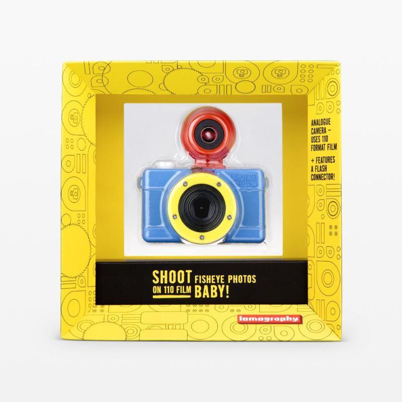 Lomography Fisheye Baby 110 Film Camera (Bauhaus Edition) - 8storeytree