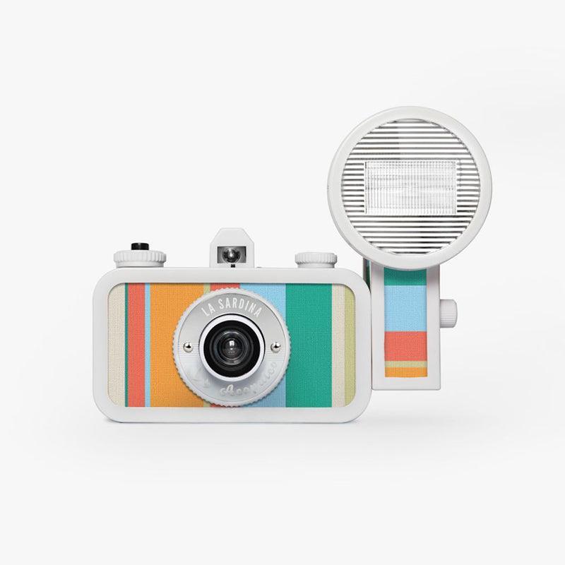 Lomography La Sardina & Flash 35mm Film Camera (Acapulco Caleta Edition) - 8storeytree
