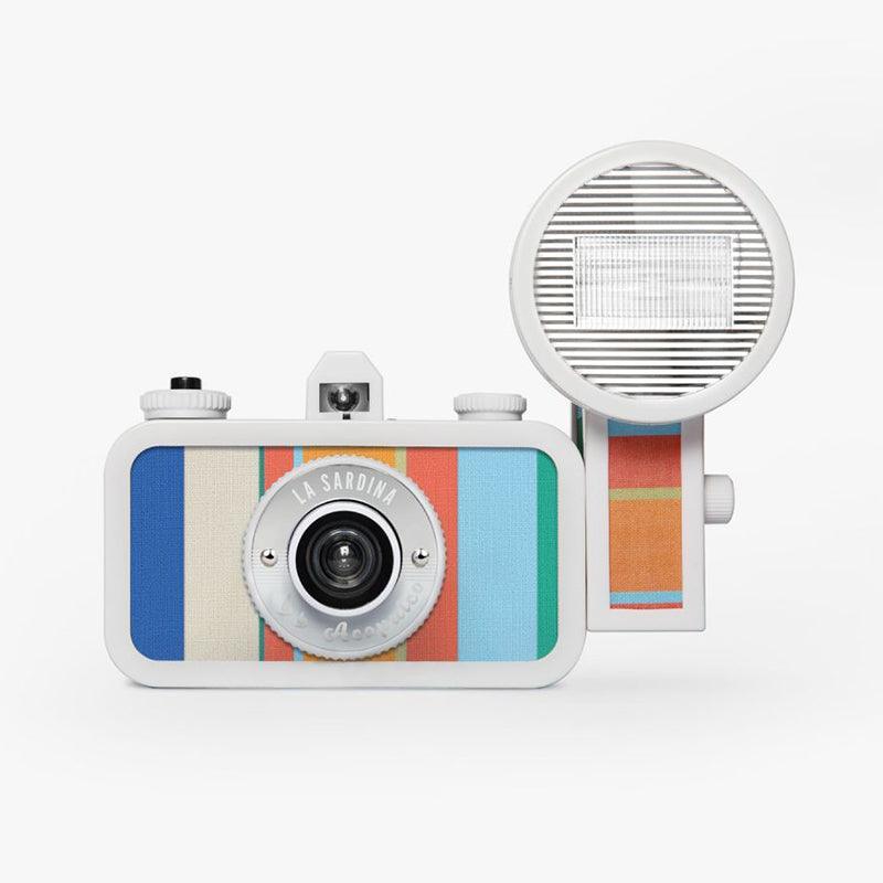 Lomography La Sardina & Flash 35mm Film Camera (Acapulco Caleta Edition) - 8storeytree