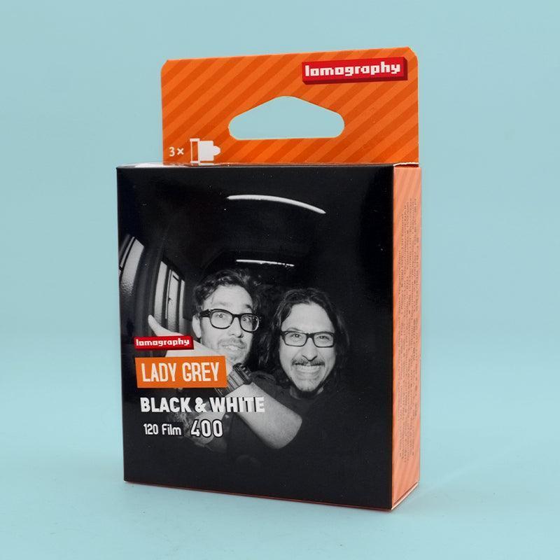 Lomography Lady Grey B&W 400 120 Film (3 Rolls) - 8storeytree