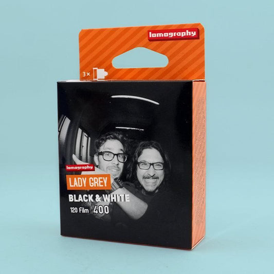 Lomography Lady Grey B&W 400 120 Film (3 Rolls) - 8storeytree