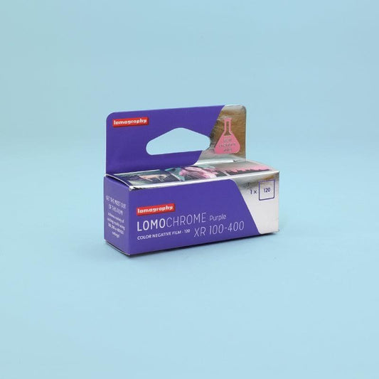 Lomography Lomochrome Purple 100-400 120 Film - 8storeytree