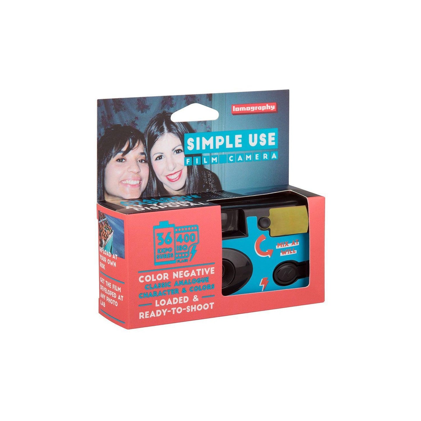 Lomography Simple Use Film Camera Color Negative 400 - 8storeytree