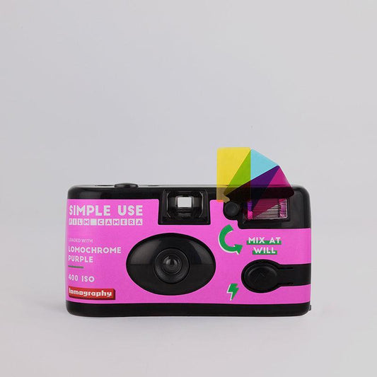 Lomography Simple Use Film Camera Lomochrome Purple - 8storeytree