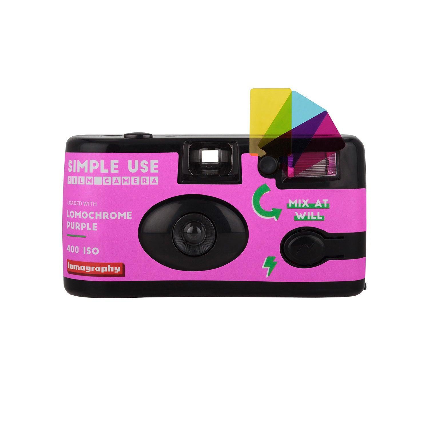 Lomography Simple Use Film Camera Lomochrome Purple - 8storeytree