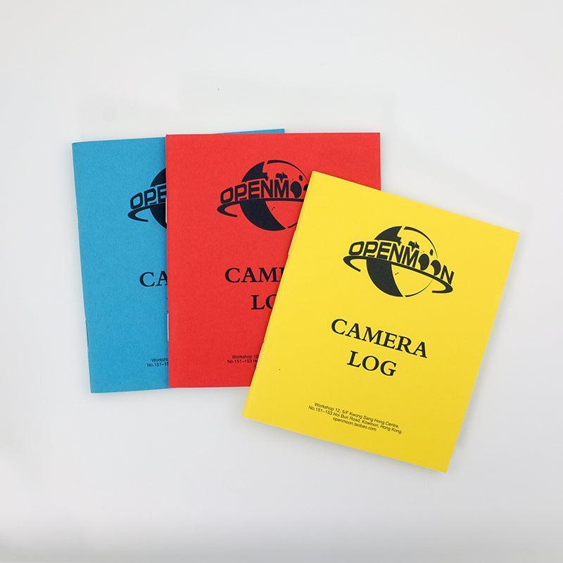 Open Moon Camera Log Notebook - 8storeytree