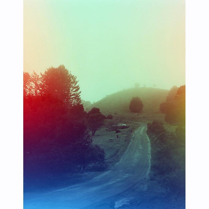 Psychedelic Blues 400 A 120 Film - 8storeytree
