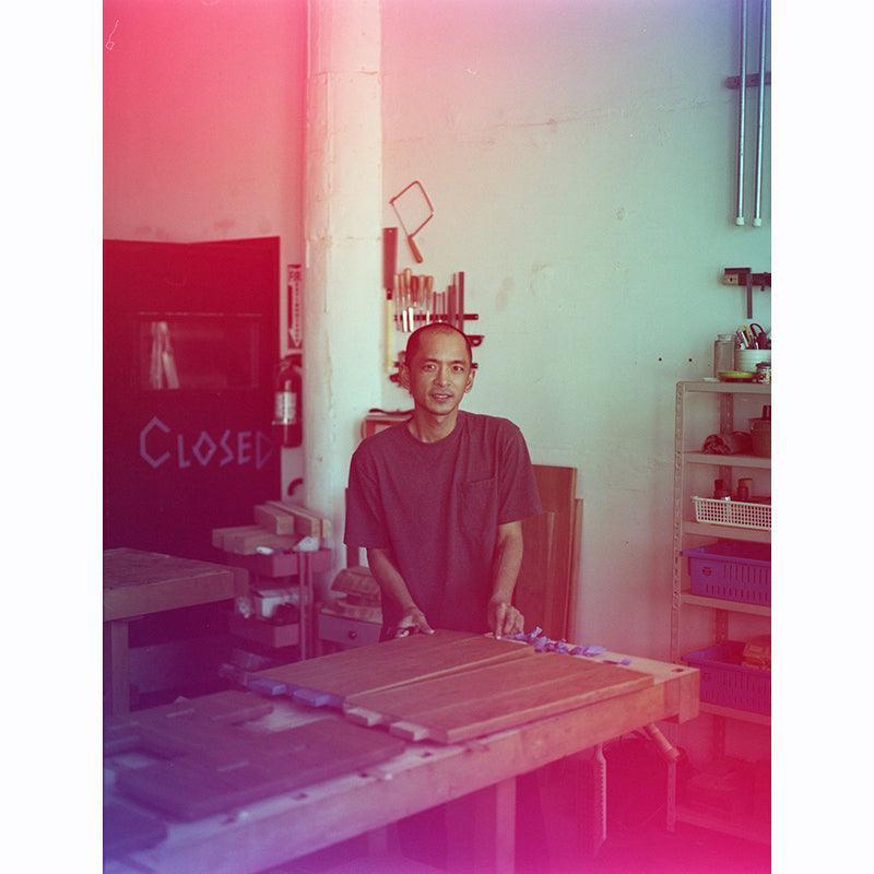 Psychedelic Blues 400 A 120 Film - 8storeytree