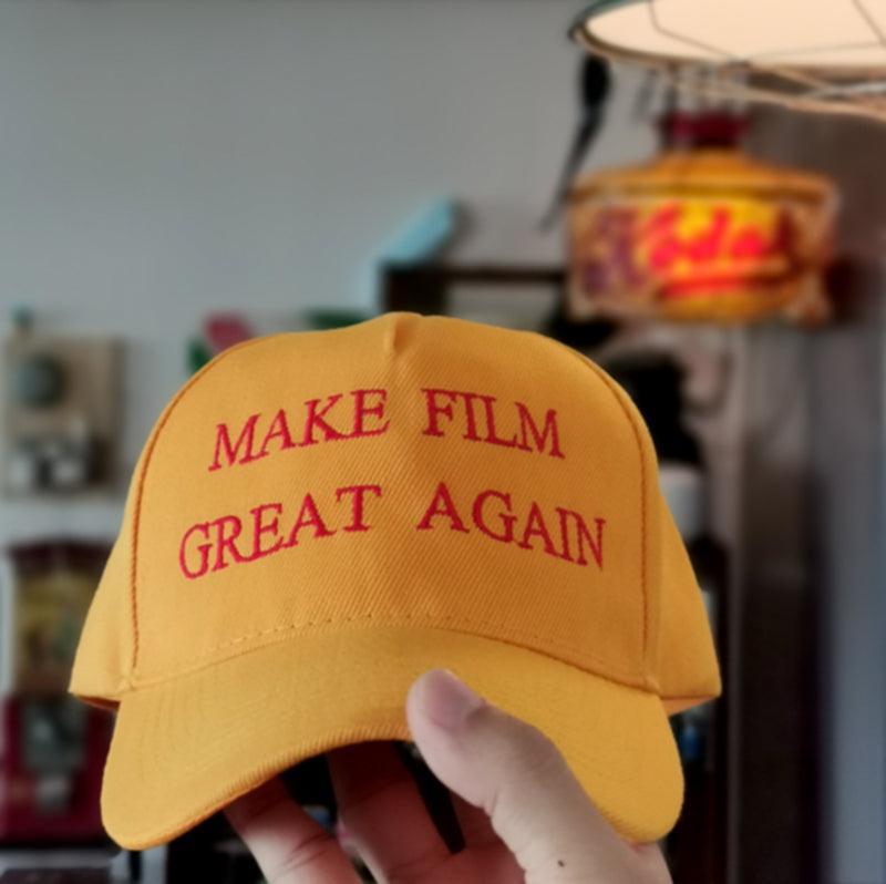 Thirtysi36 - 'Make Film Great Again' Baseball Cap - 8storeytree