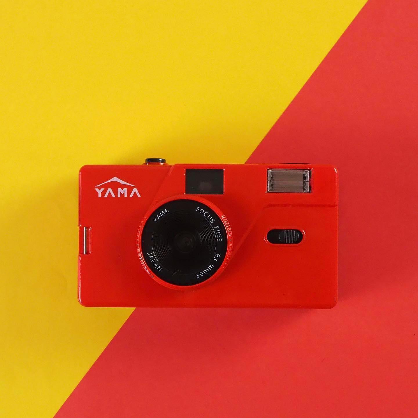 Yama Memo M20 35mm Film Camera (Red) - 8storeytree