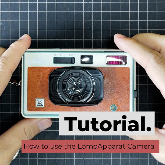 How to use the LomoApparat 21mm Wide-angle 35mm Film Camera