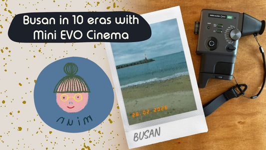 miun exp25.0 –  Busan in 10 Eras 🇰🇷 | Instax Mini Evo Cinema Travel Film