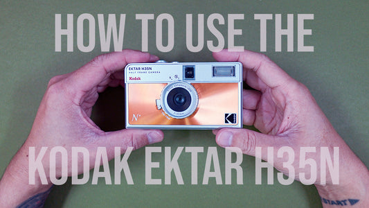 How to use the Kodak Ektar H35N Half Frame Camera Tutorial