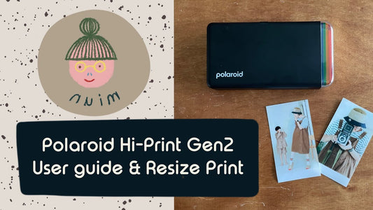 miun exp15.0 – Polaroid Hi-Print Gen 2 Photo Printer : Tutorial & Resizing Prints with Borders