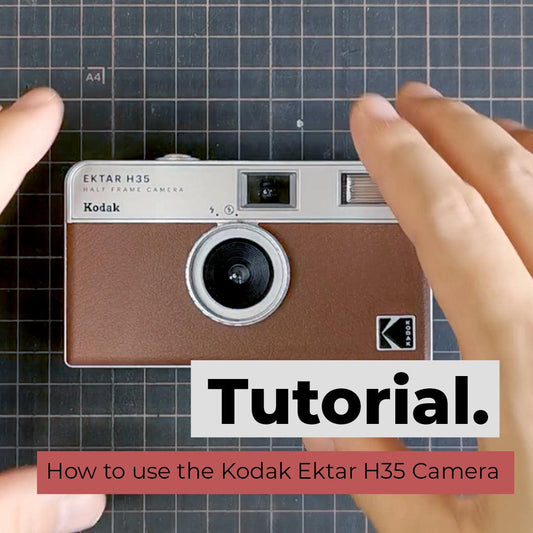 How to use the Kodak Ektar H35 Half Frame Camera - 8storeytree