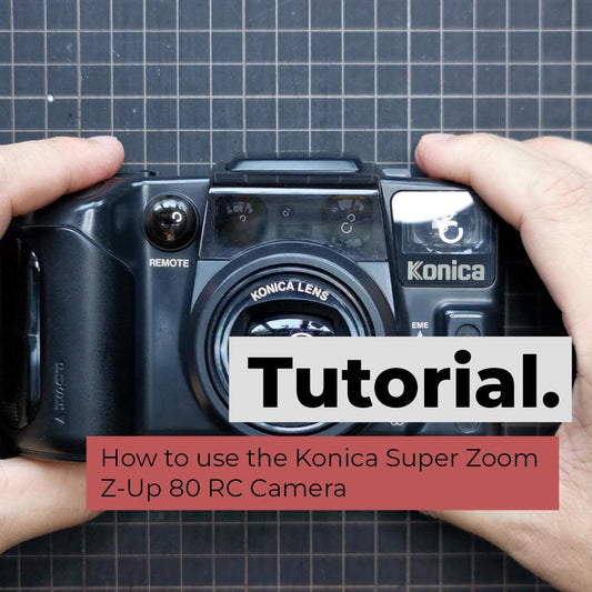 How to use the Konica Super Zoom Z-Up 80 RC Camera - 8storeytree