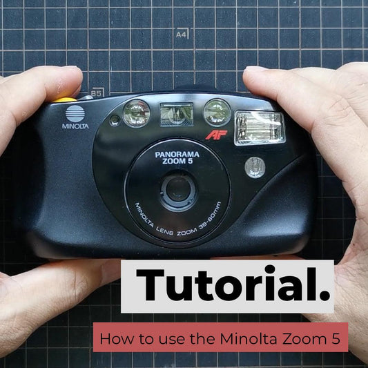 How to use the Minolta Zoom 5 (Freedom Action Zoom, Riva Zoom Pico and Autodate Zoom) - 8storeytree