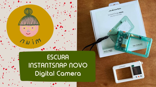 miun exp30.0 –  Escura InstantSnap.novo Digital Camera | Unboxing and Tutorial