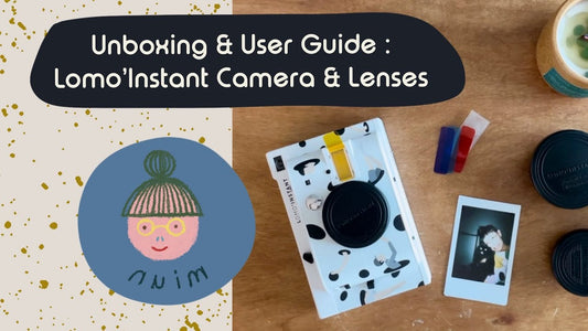 miun exp13.0 – Unboxing and User Guide : Lomo’Instant Camera and Lenses