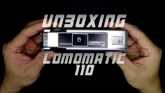 Unboxing the Lomography Lomomatic 110 Film Camera