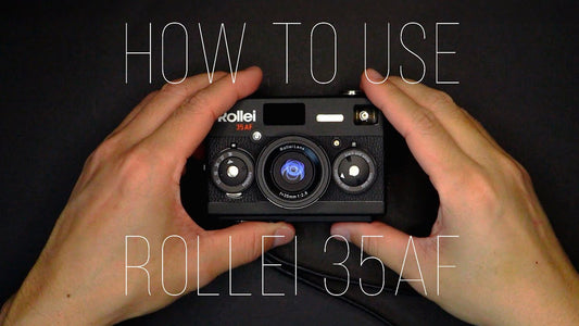 How to use the Rollei 35AF Tutorial