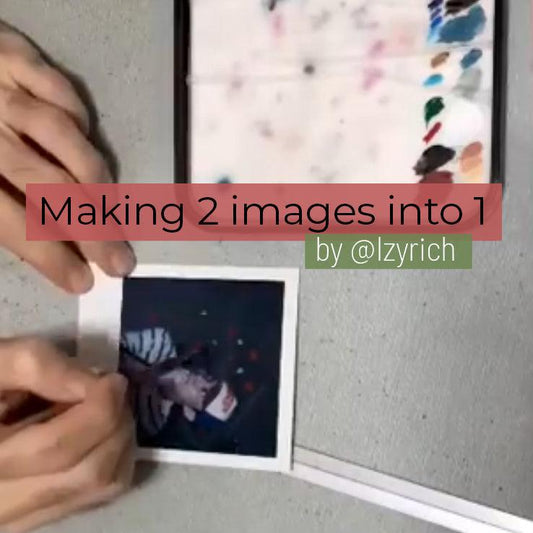 Polaroid Challenge #3 - Making 2 images into 1 by @lzyrich - 8storeytree