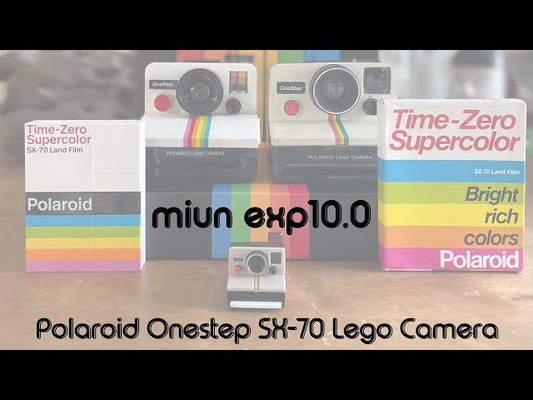miun exp10.0 – Polaroid Onestep SX-70 Lego Camera: Unboxing, Building, and Real vs Lego Comparison