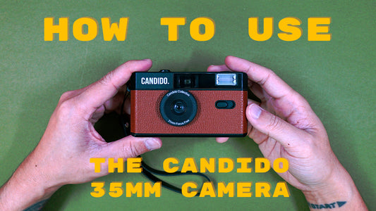 How to use the Candido 35mm film Camera