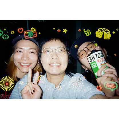 Polab Goodie Disposable Camera (Neon Light Party Edition)
