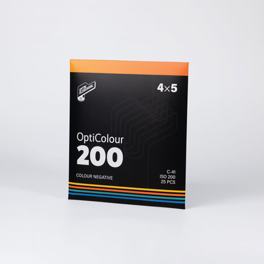 OptiColour 200 4x5 Film (25 Sheets)