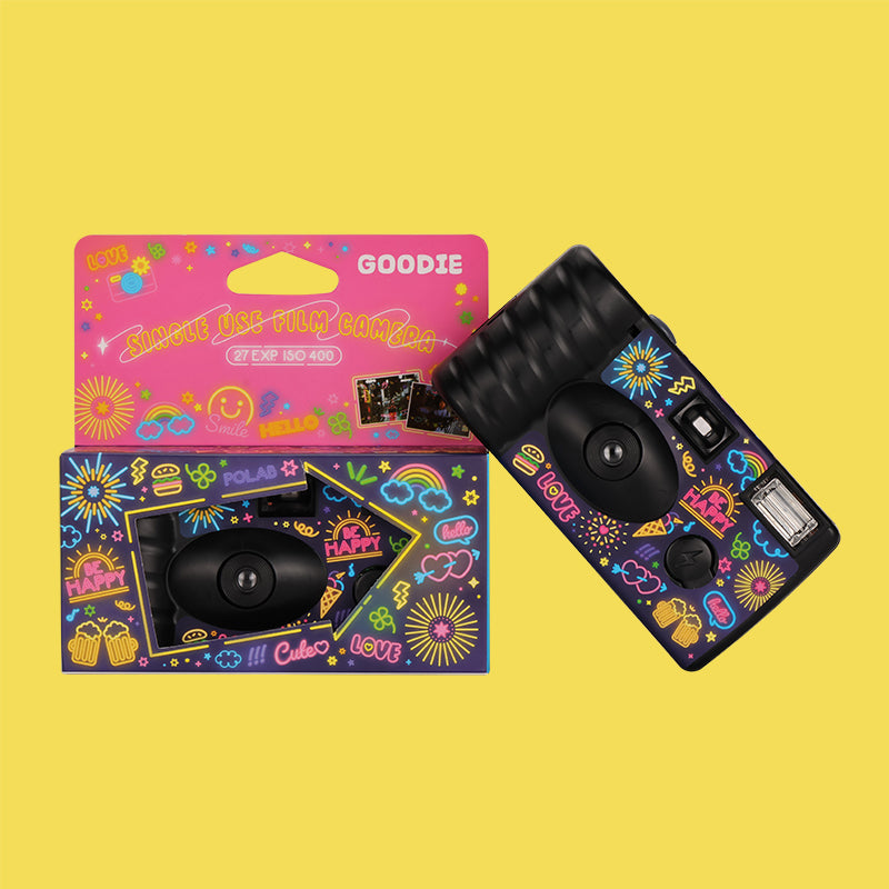 Polab Goodie Disposable Camera (Neon Light Party Edition)