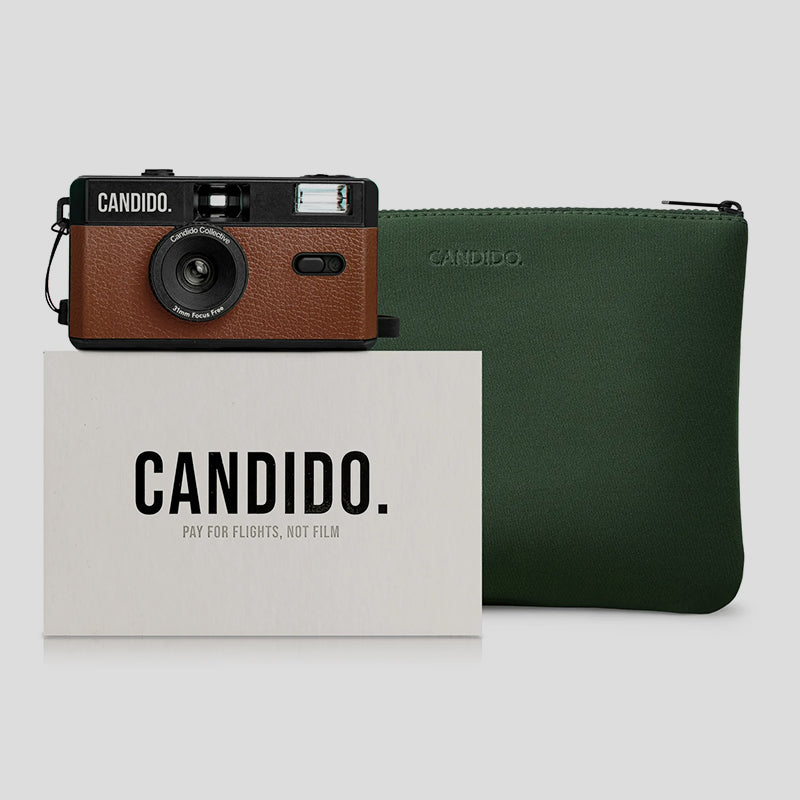 Candido 35mm Film Camera + Bag