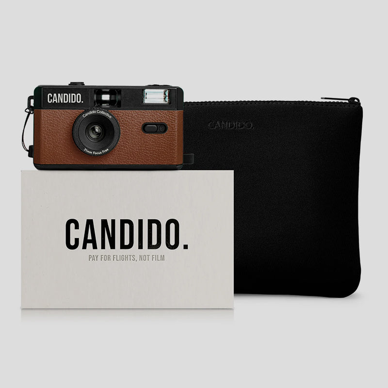 Candido 35mm Film Camera + Bag