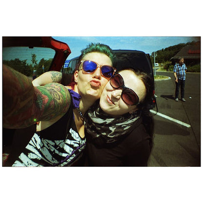 Lomography La Sardina 35mm film Camera & Flash DIY