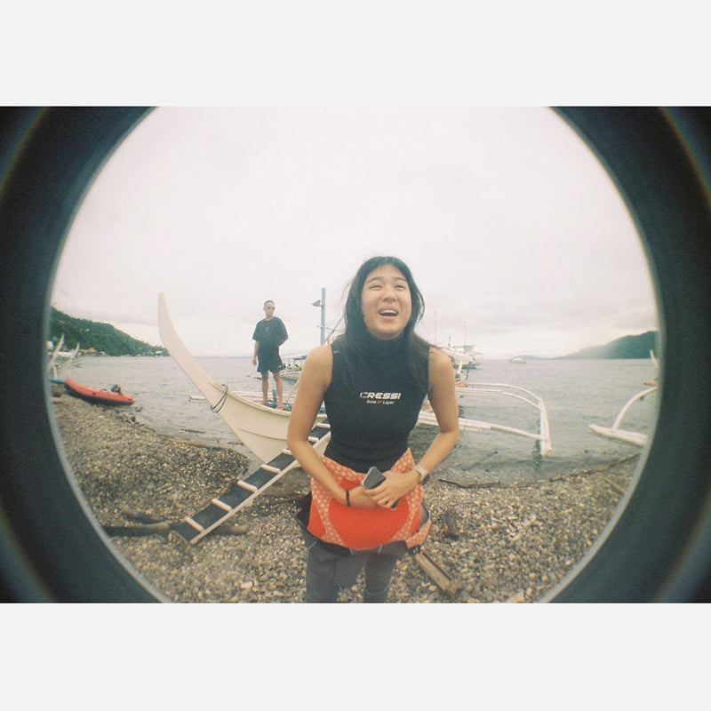 Lomography Fisheye No. 2 35mm Film Camera (La Mer)