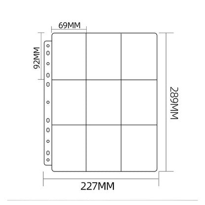 35mm/120/4x5 Negatives, Slides Film and Instax Film Archival Folder Album