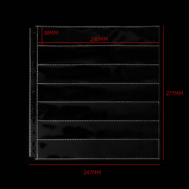 35mm/120/4x5 Negatives, Slides Film and Instax Film Archival Folder Album