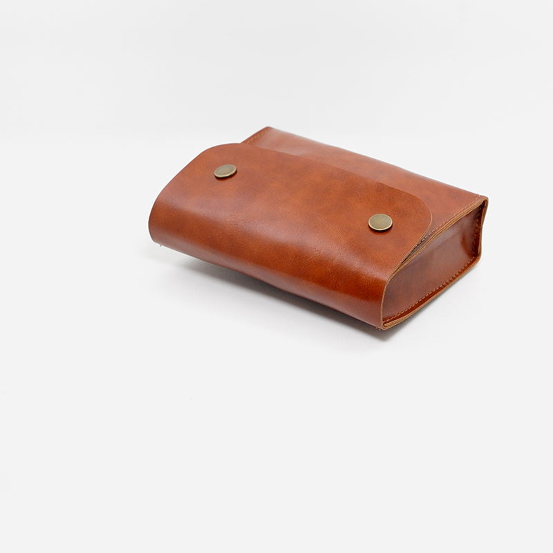 Basic Faux Leather Camera Pouch