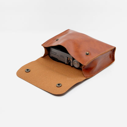 Basic Faux Leather Camera Pouch