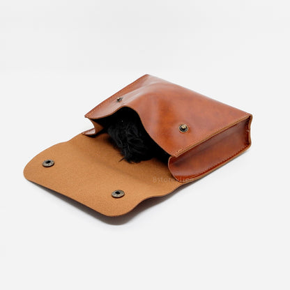 Basic Faux Leather Camera Pouch