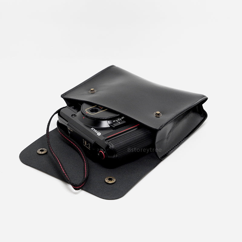 Basic Faux Leather Camera Pouch